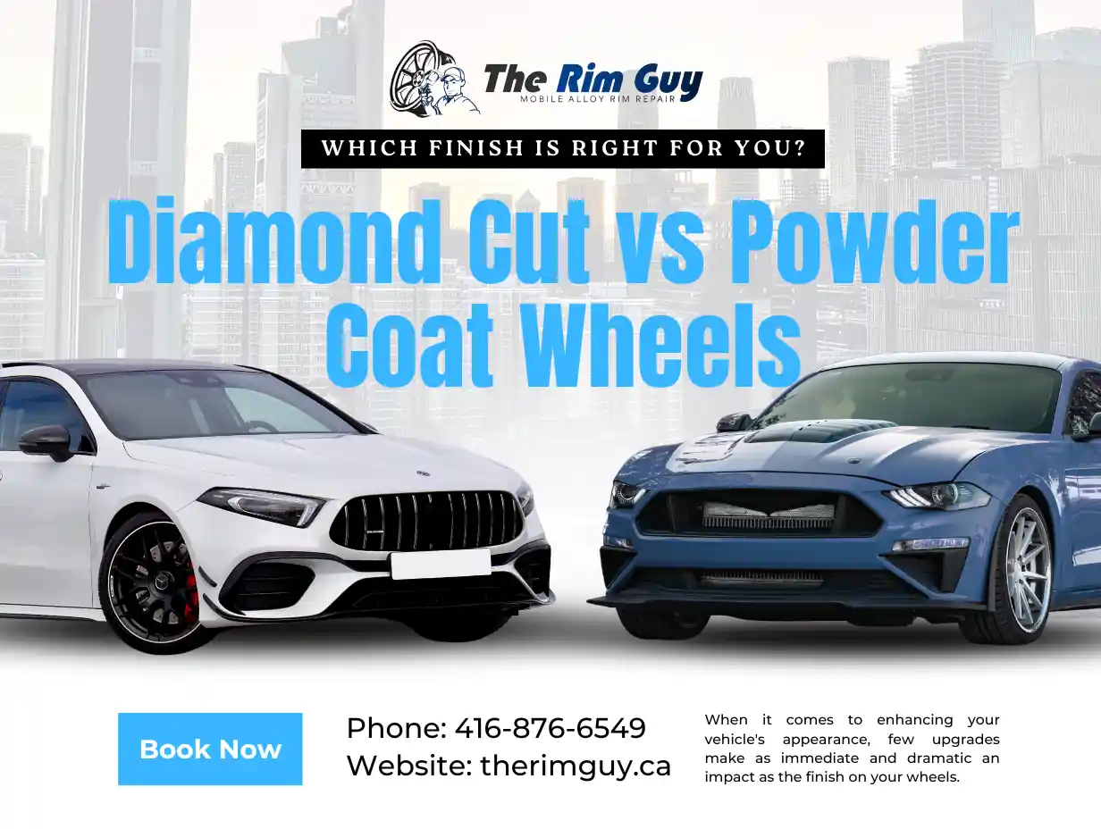 Diamond Cut vs Powder Coat Wheels: Which Finish is Right for You?