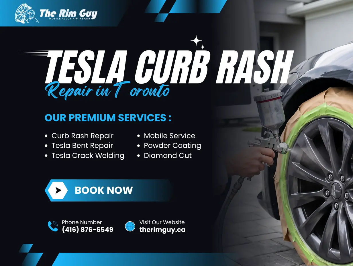 Tesla Curb Rash Repair
