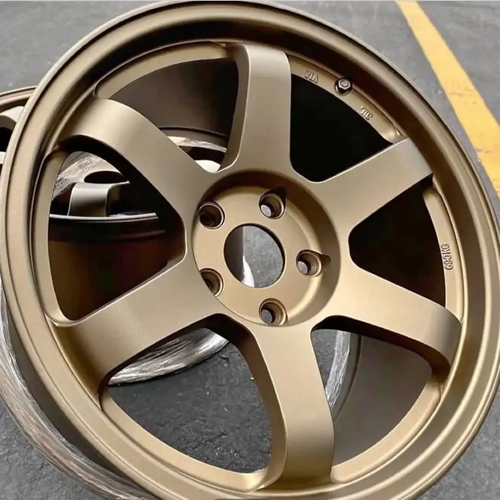 Powder Coating Colors for Rims: Finishes, 2026 Prices and What to Expect in the GTA 1 Powder Coat Spanish Gold